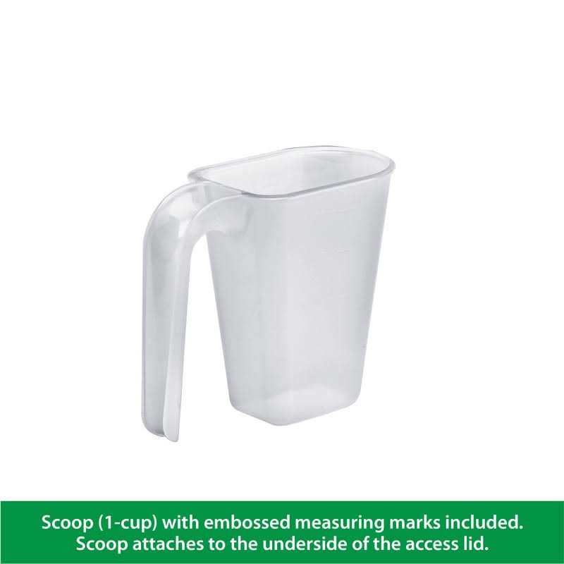 Airtight Pet Food Storage Container 50 QT Capacity q7k