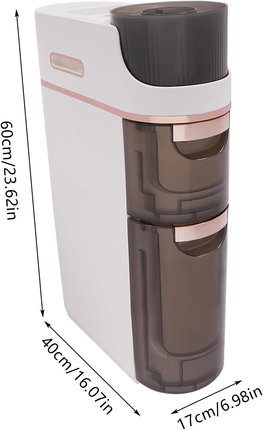 Bathroom Tall Narrow Storage Cabinet with Drawers a7