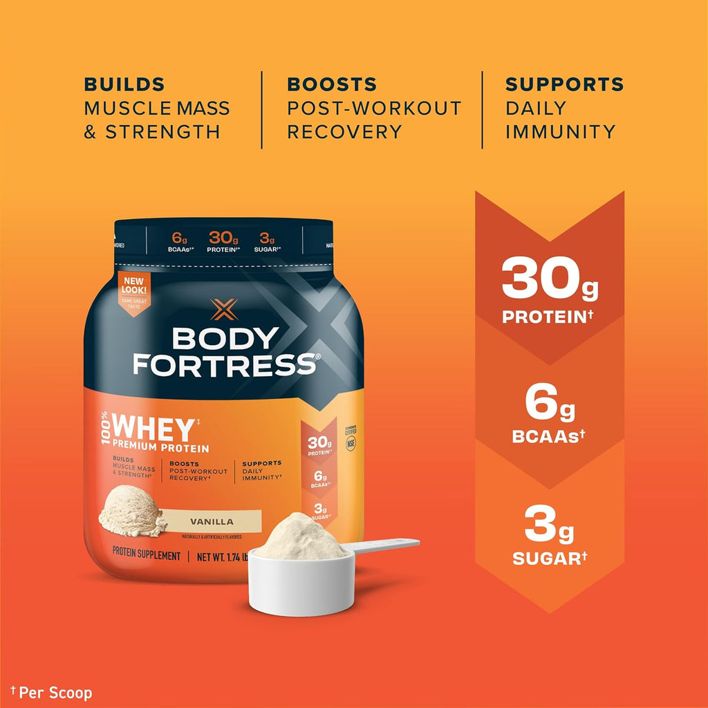 Whey Protein Vanilla 1.74lbs & 1.8lbs k7m