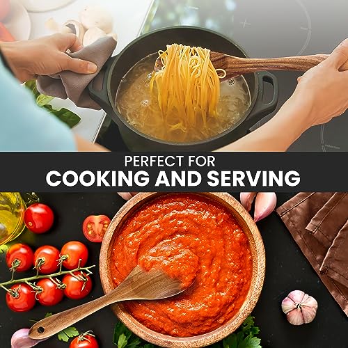 Wooden Spoon Set 6-Piece for Cooking a7k