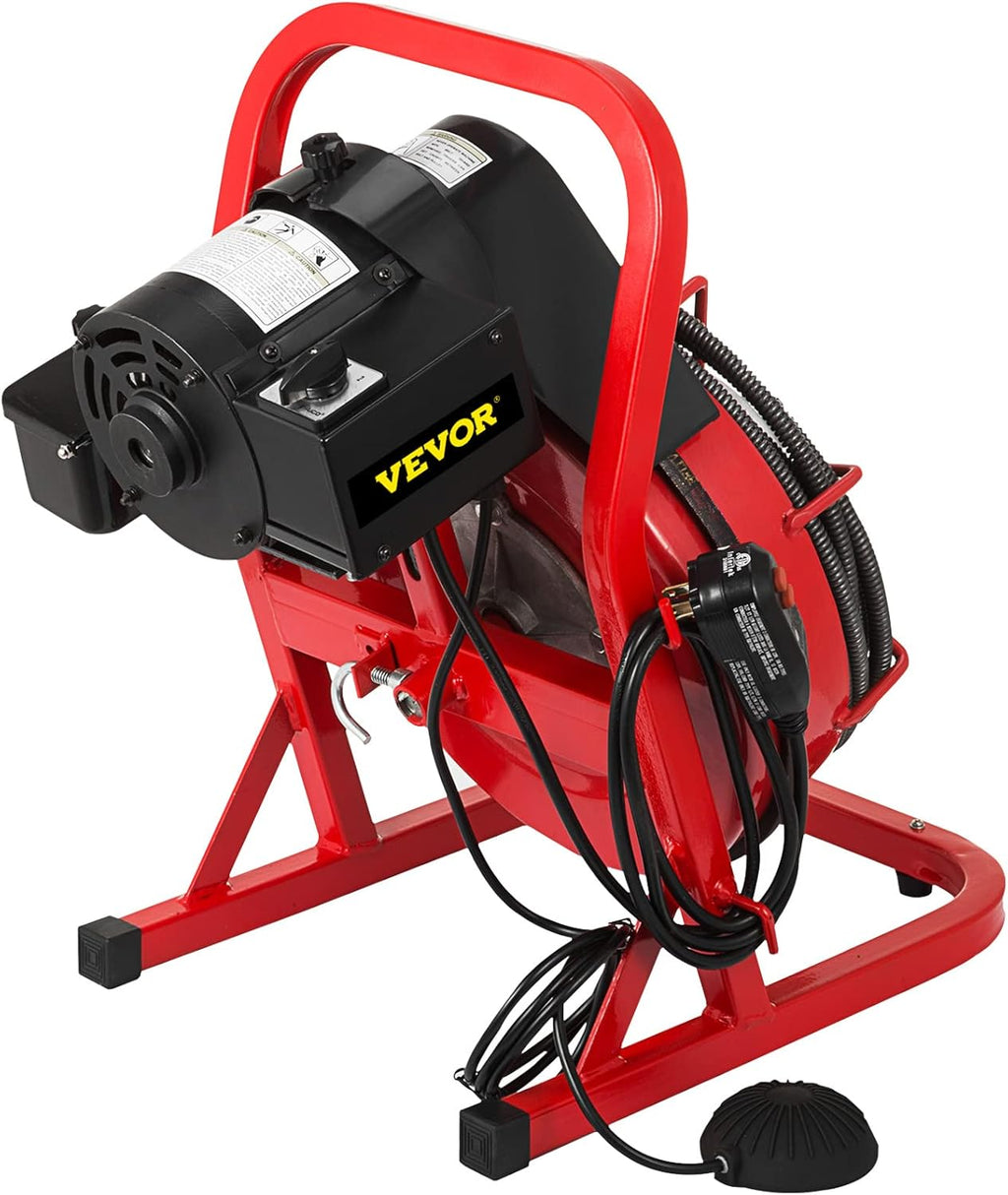 Drain Cleaner for 1-4 Inch Pipes 50 Ft x 3/8 Inch k7q