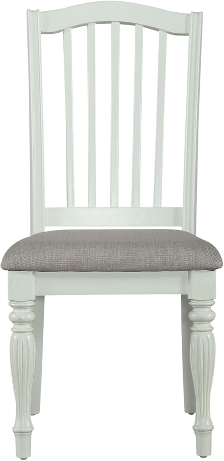 Outdoor Rectangular Table Set 7 Piece White a9