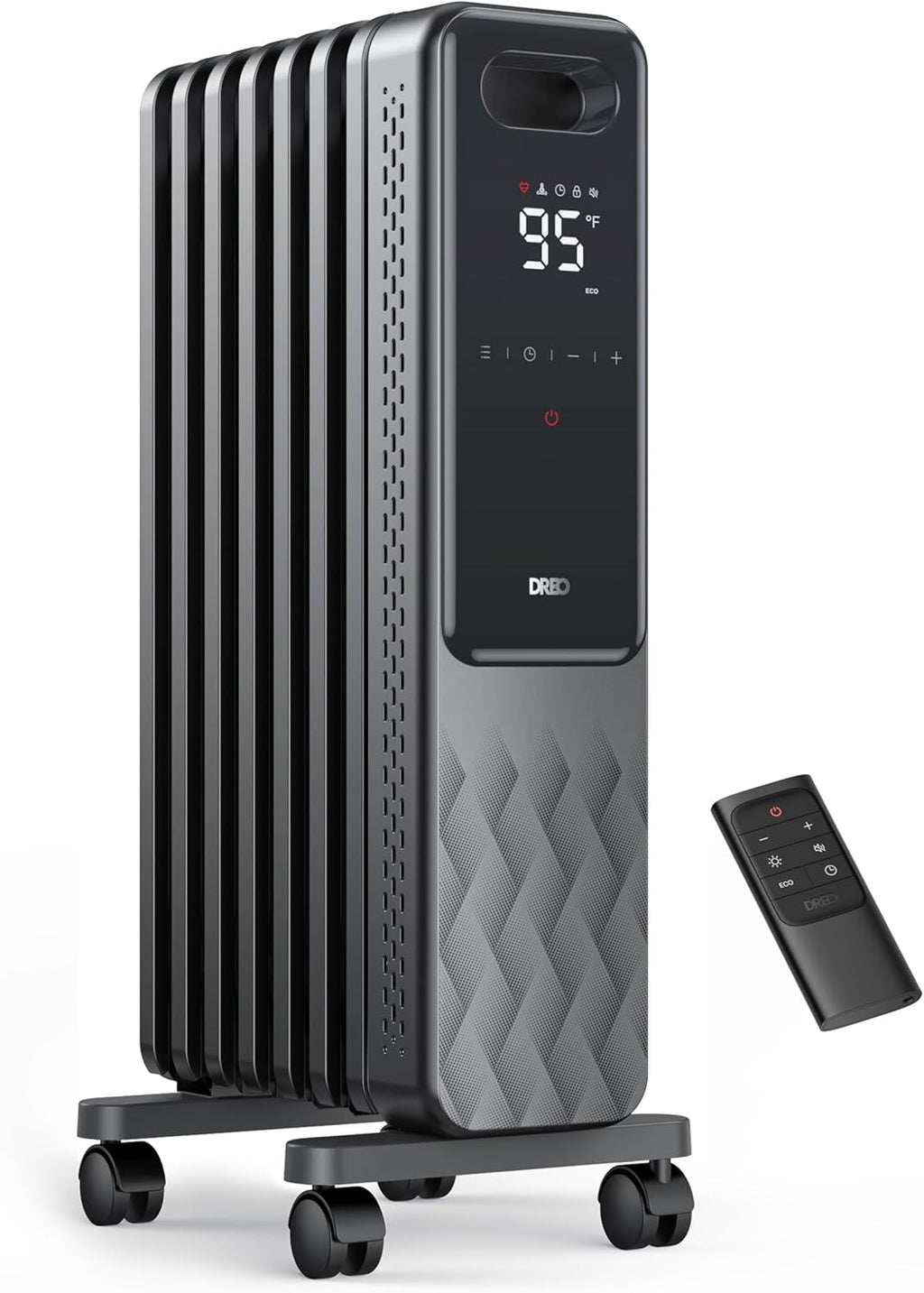 Oil Filled Radiator Portable Heater with Remote Control a7