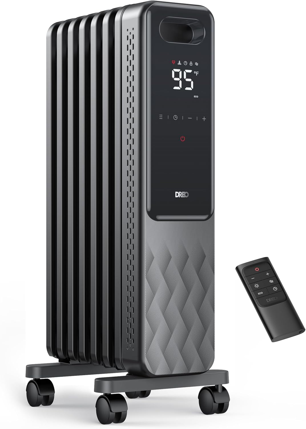 Oil Filled Radiator Portable Heater with Remote Control a7