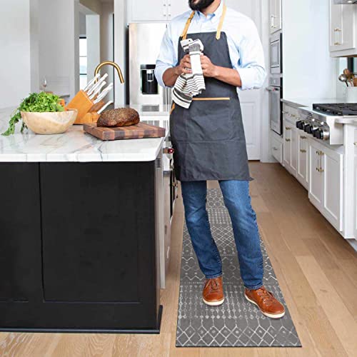 Boho Kitchen Mat Set of 2 Non Skid Washable Runner Rugs7k