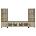 Coaster Sachin 3-Piece Entertainment Center, Antique Pine