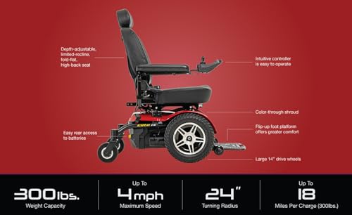 Electric Power Wheelchair with 5-Year Warranty k7