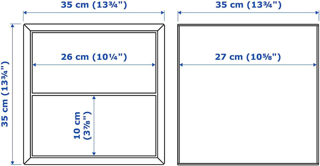 White 2-Drawer Cabinet a7