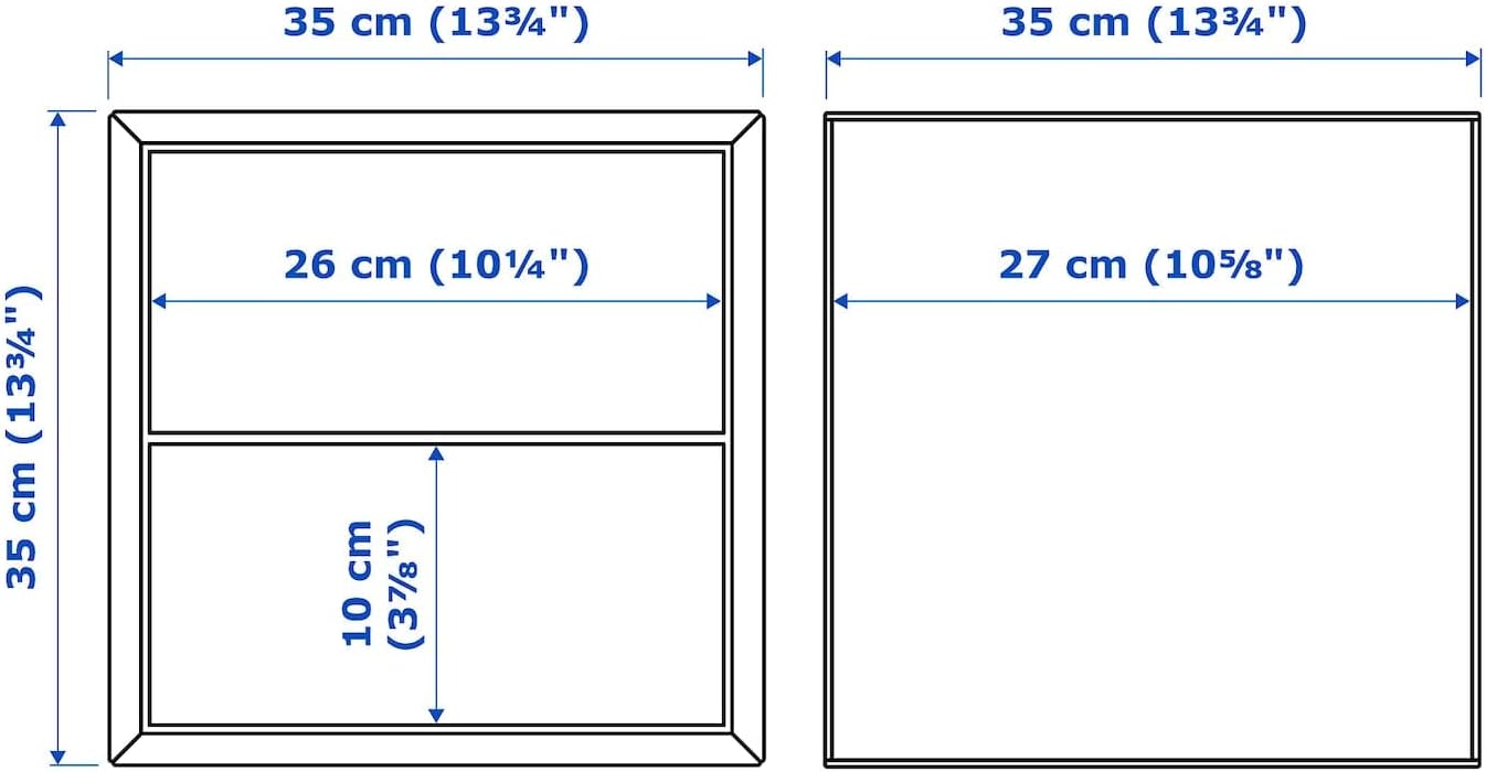 White 2-Drawer Cabinet a7