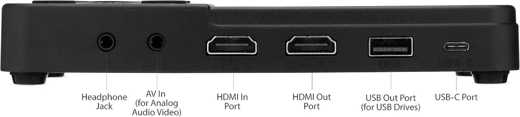 HD Video Capture Box for HDMI RCA VHS VCR DVD Camcorders Hi8 k7