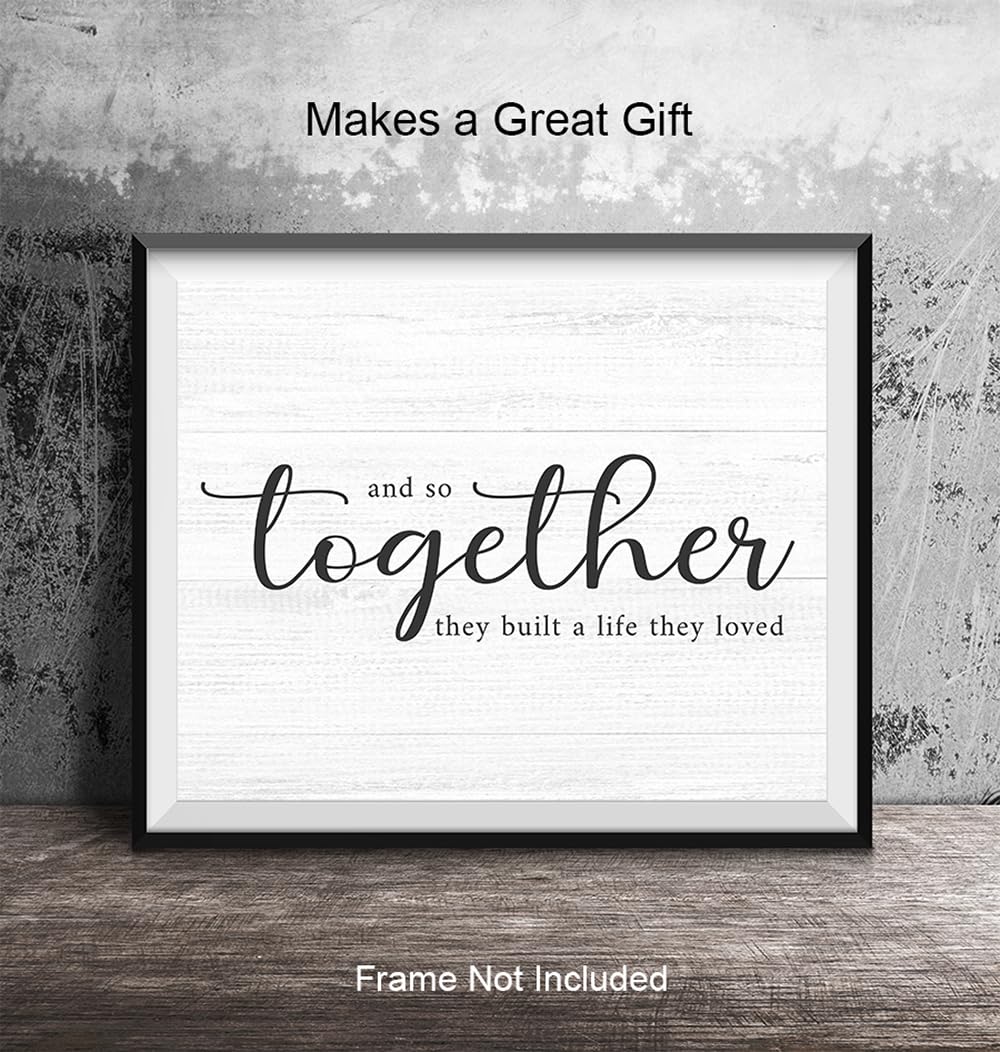 Love Quotes Wall Decor 8x10 Unframed k7