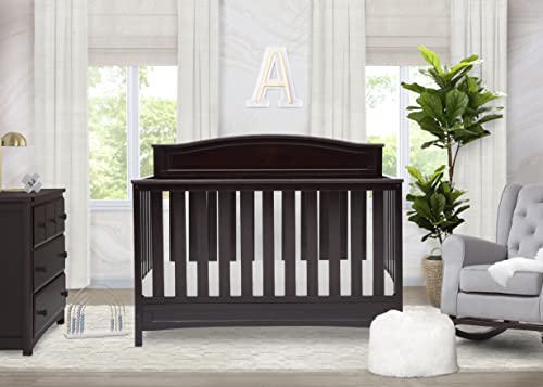 Baby Crib 4-in-1 Convertible White k7