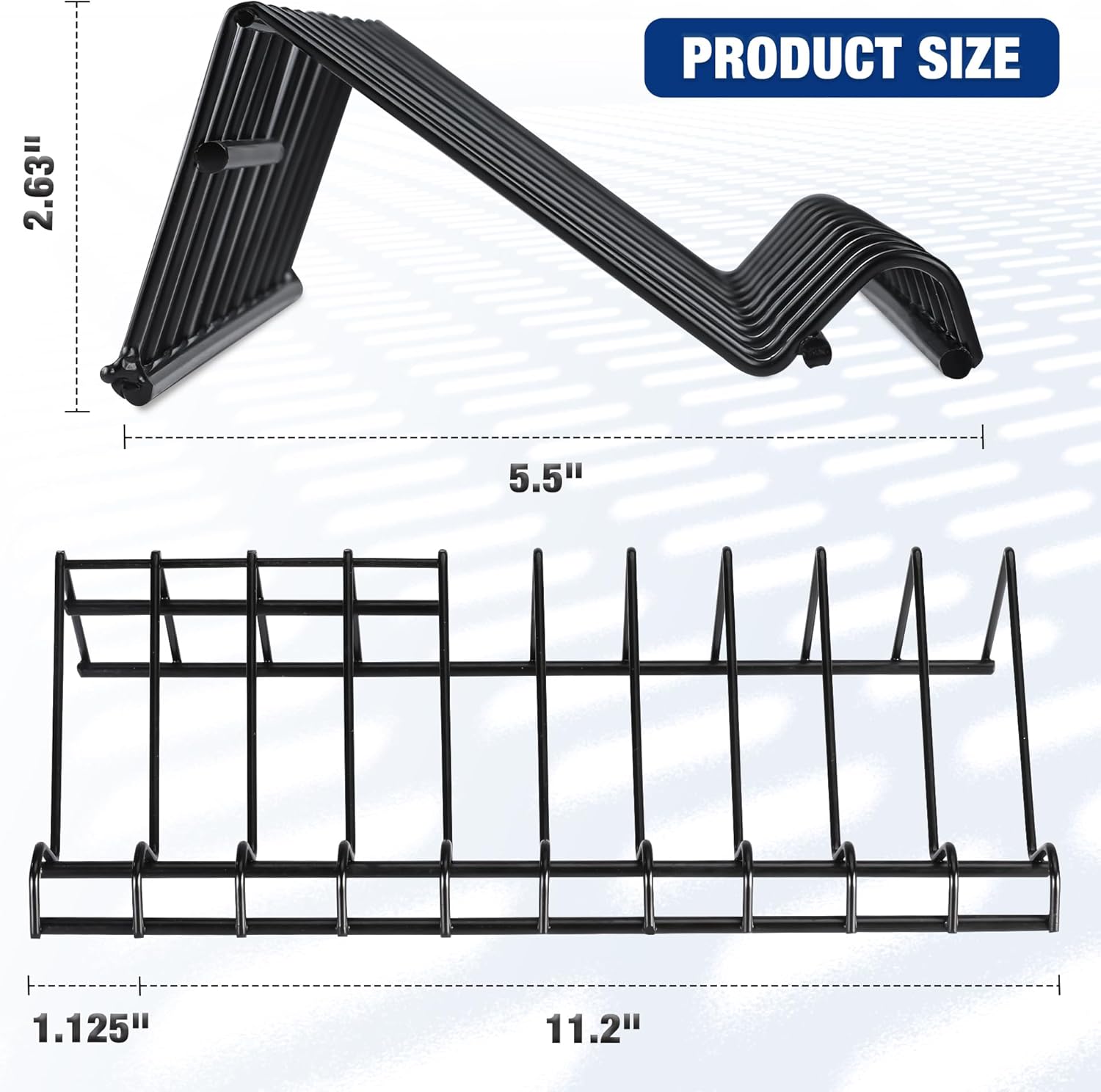 Plier Organizer Rack 2-Pack, Tool Box Storage Holder for Drawer k7m
