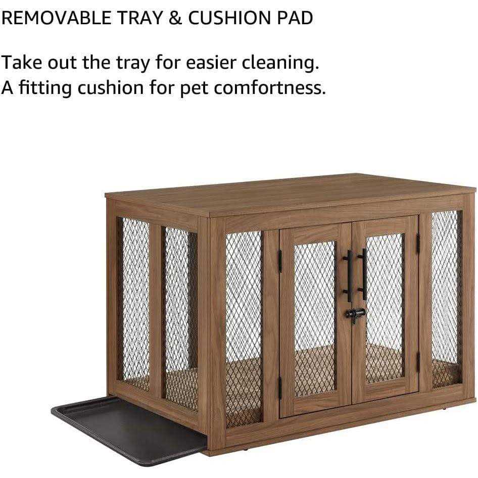 Dog Crate with Tray a7