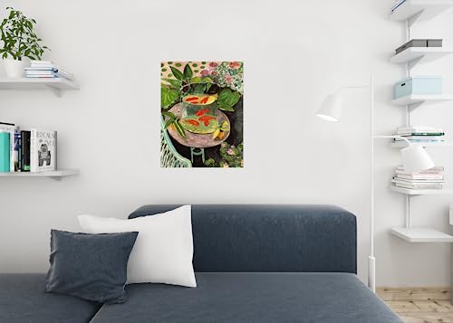 Matisse Goldfish Abstract Art Poster Print 36x54 a7