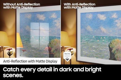 43 Inch 4K Smart Quantum HDR TV with Customizable Bezel Modern Brown k7p