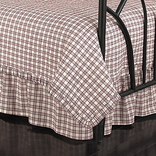 Farmhouse Floral Reversible Daybed Quilt Set 105x54 Tea Stain k7