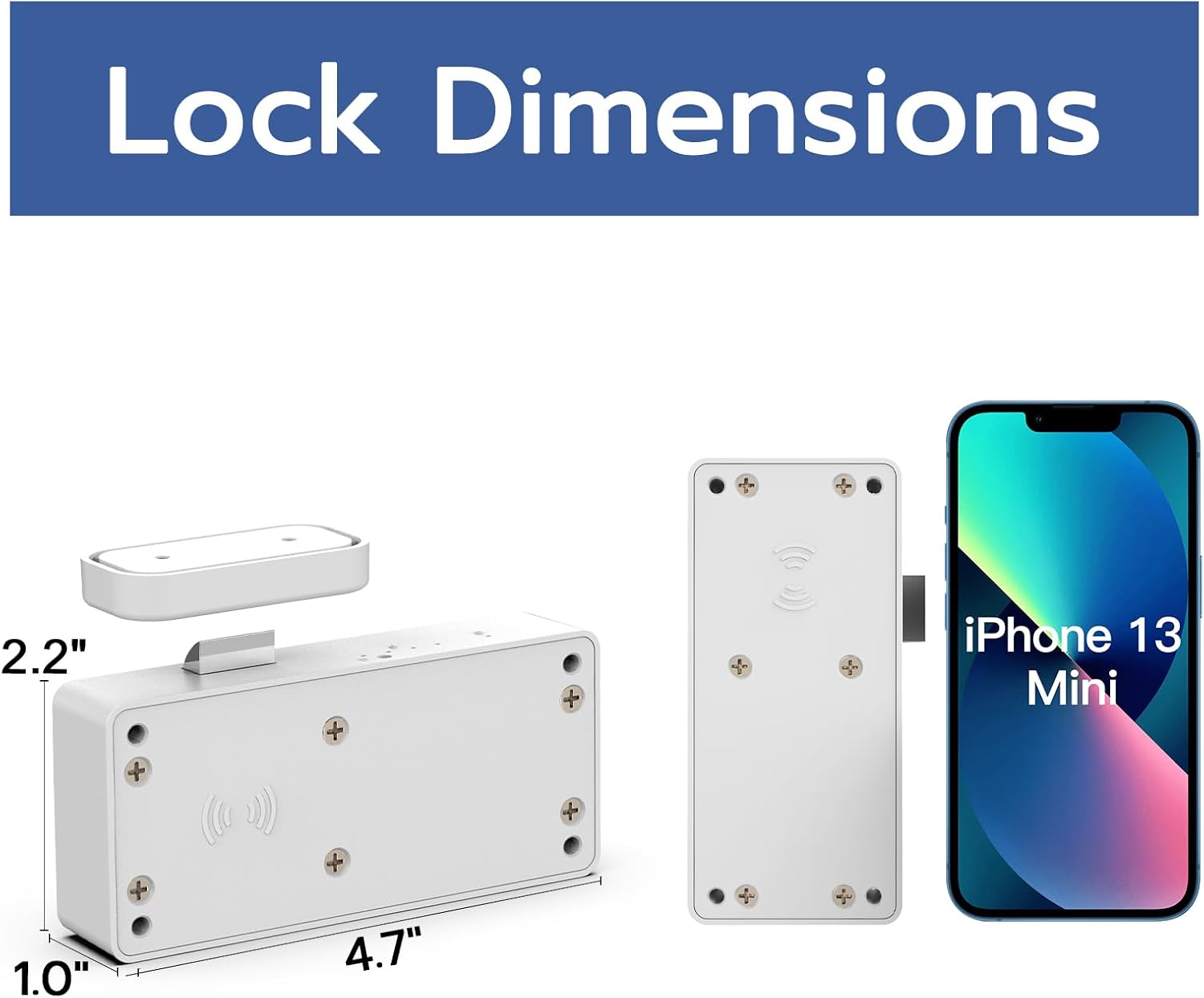 Magnetic Cabinet Locks Child Safety Bluetooth Keyless a7
