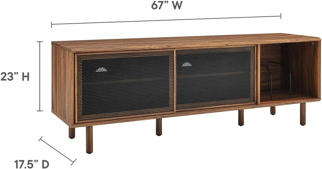 TV Stand for TVs up to 65 Walnut k7p