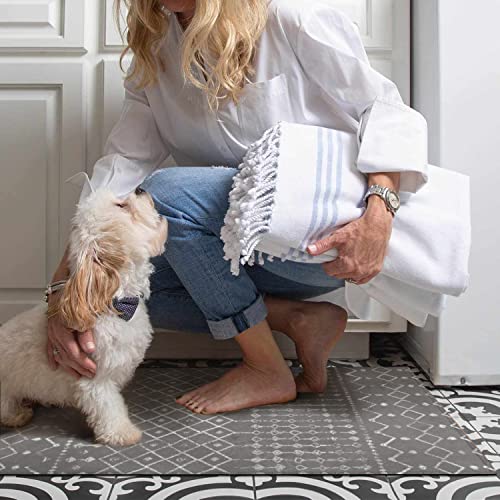 Boho Kitchen Mat Set of 2 Non Skid Washable Runner Rugs7k