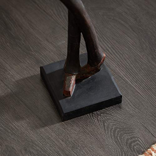 Polystone Musician Decorative Sculpture Set of 4 Brown k7m
