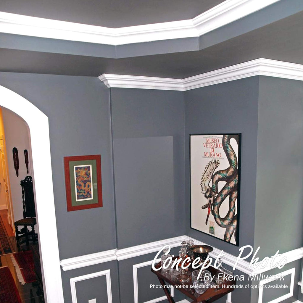 Chair Rail Molding 1.5in x 0.5in x 94.5in a7