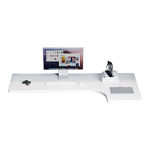 Wall Mounted L-Shape Corner Desk Home Office Corner Table Floating Laptop Desk Fold Down for Study, Bedroom, Bathroom Or Balcony(70X50X30cm(27.5X19.6X11.8in),Walnut)