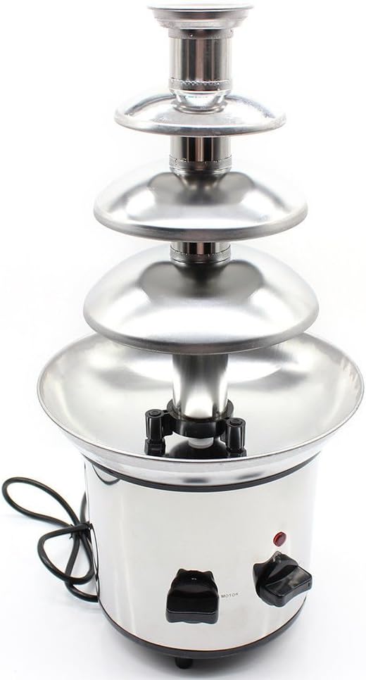 Chocolate Fondue Fountain Electric Stainless Steel k7m