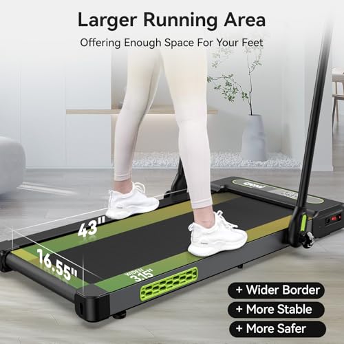 Walking Pad Treadmill 3 in 1 Foldable Electric 300 lbs a7