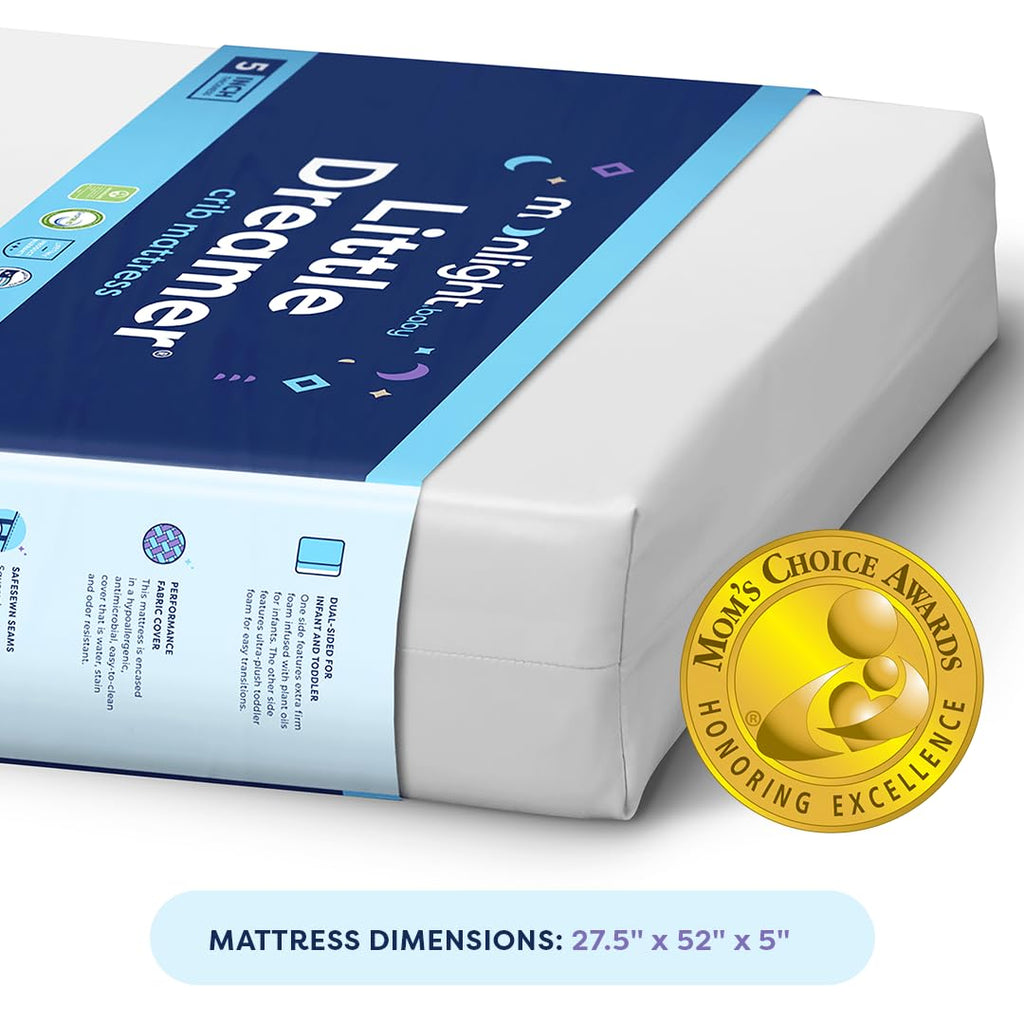Crib Mattress Firm Dual Sided Waterproof 5in k7