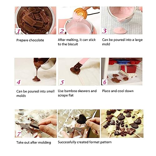 Chocolate Fondue Melting Machine with Pot and Fork Set k7m