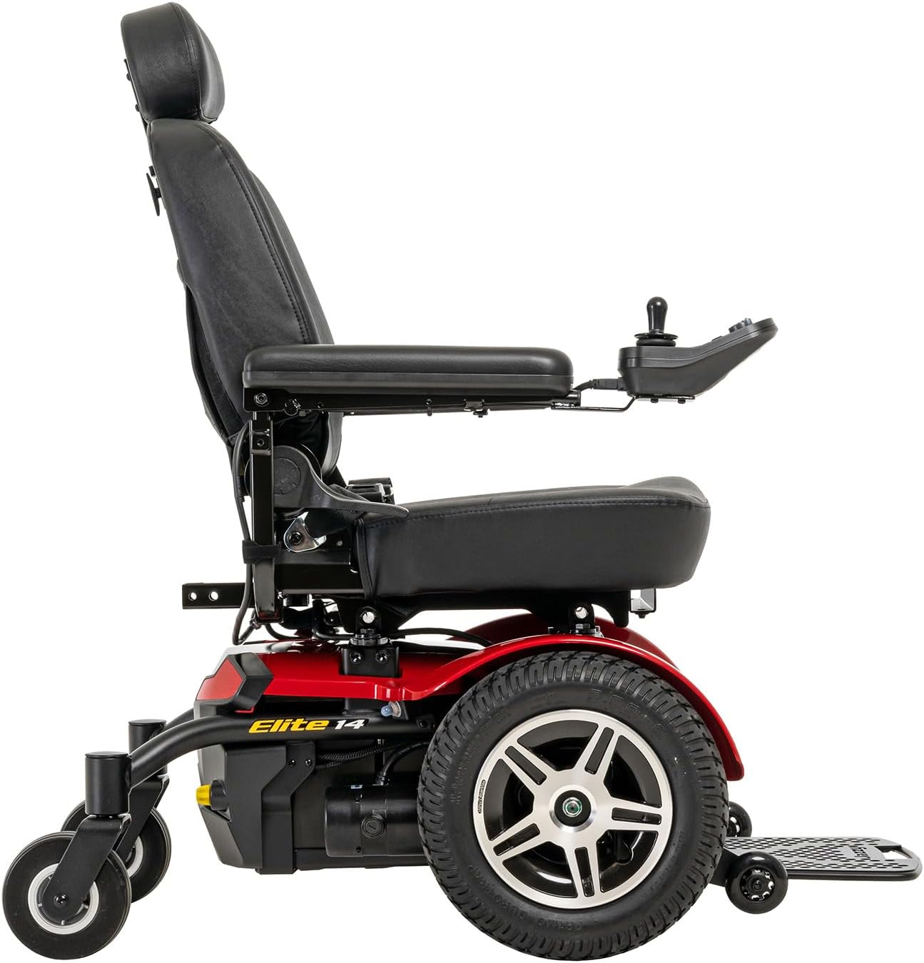 Power Wheelchair for Adults Red 300 lbs Capacity a7