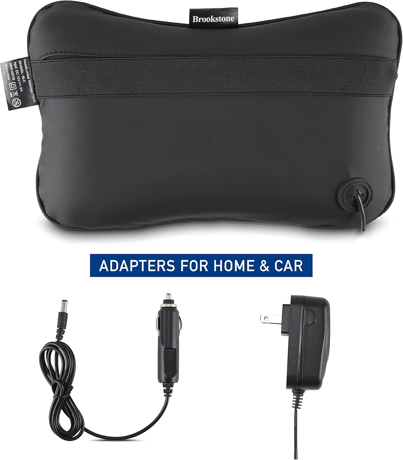 Shiatsu Neck and Lumbar Massager with Heat Pillow a7