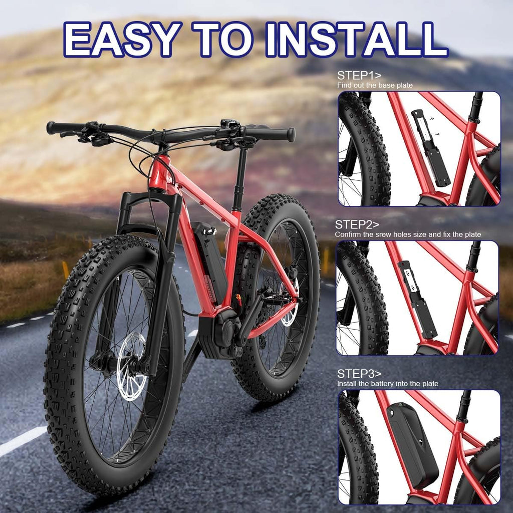 48V 20AH Electric Bike Battery Pack with Charger a7
