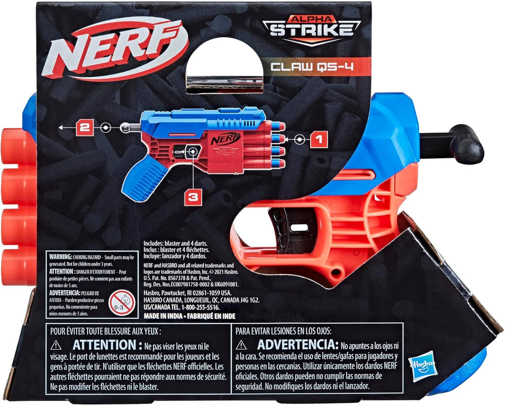 Foam Dart Blaster with 4 Elite Darts k7