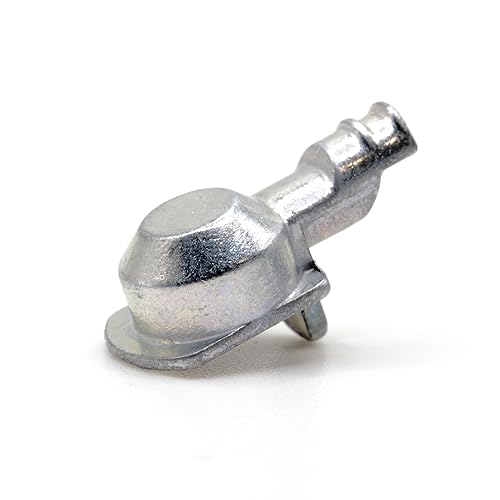 Shelf Support Pins Compatible with IKEA Part 121762 (Old Billy Bookshelf - pre 2013) - Zinc Alloy Die-Cast Shelf Pegs (Pack of 16)