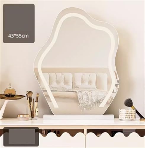 Vanity Table with Mirror and Storage Desk a7
