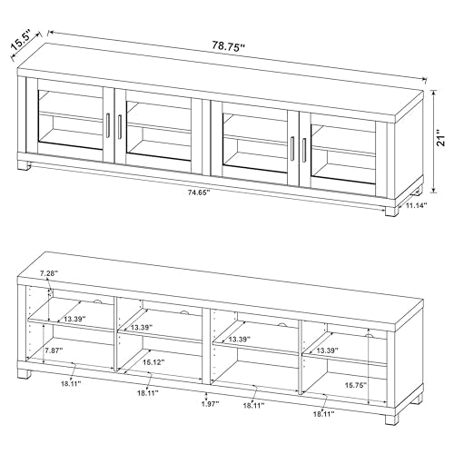 Entertainment Center Antique Pine k7m
