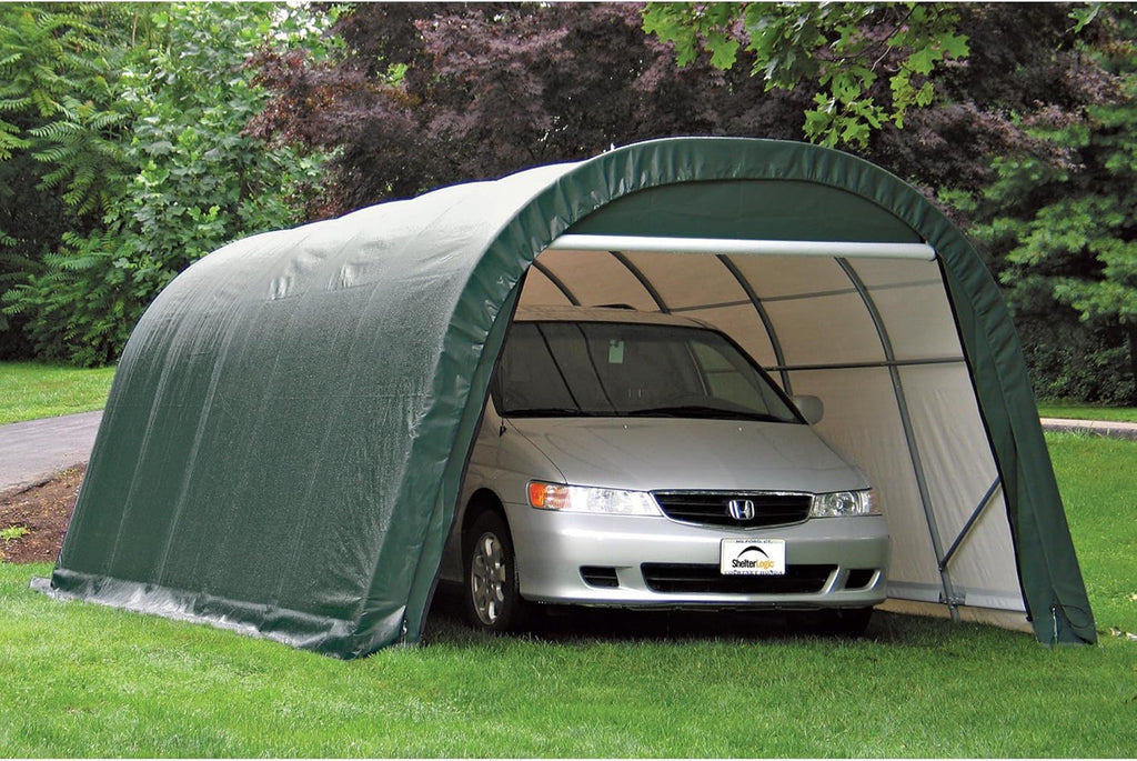 Green 12x20x8 Round Shelter a7