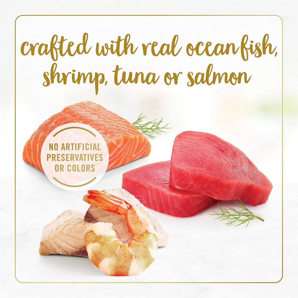 Grilled Seafood Wet Cat Food Variety Pack 3oz Cans 24 Count K7m