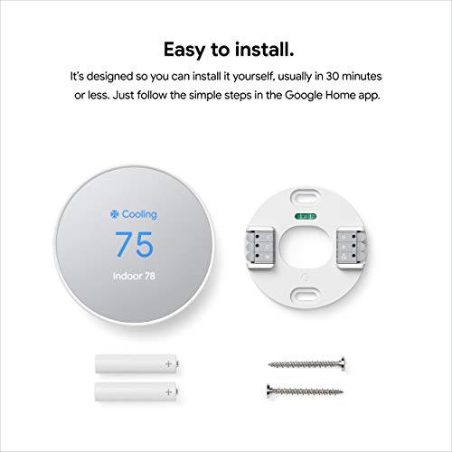 Smart Thermostat for Home Programmable WiFi Snow a7