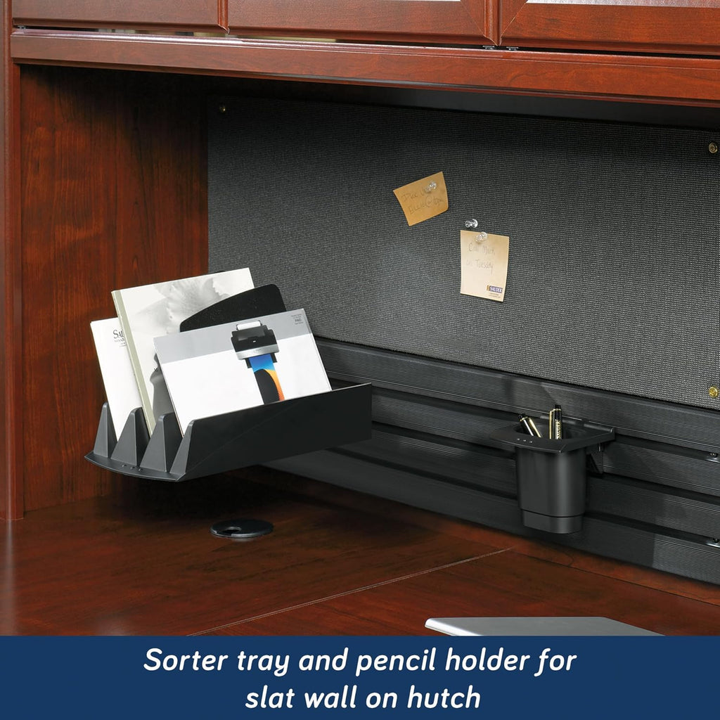 L-Shaped Desk with Hutch 7k