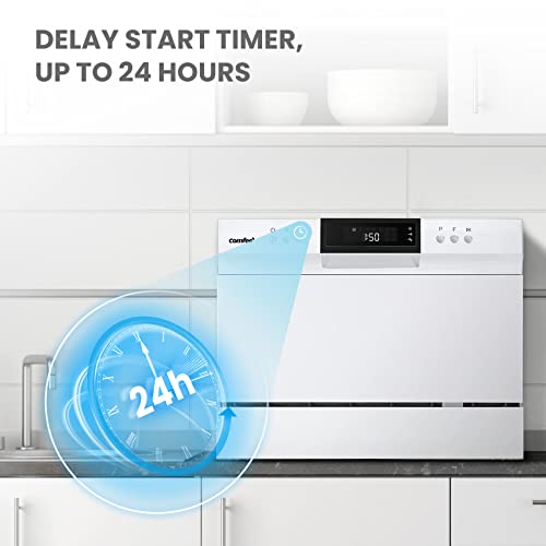 Countertop Dishwasher 6 Place Settings 8 Programs Black k7