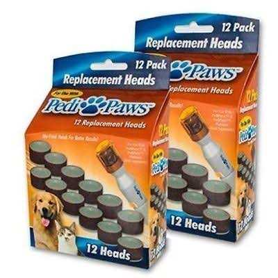 Pet Nail Grinder Replacement Heads 12 Pack a7
