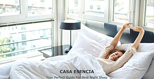 Egyptian Cotton King Sheets 1000 Thread Count White Stripe 4 Piece Set a7