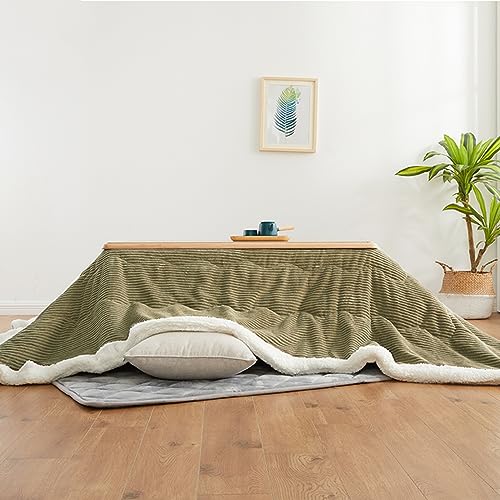 Kotatsu Table with Electric Heater, Futon Floor Set, Heated Wooden Coffee Table a7