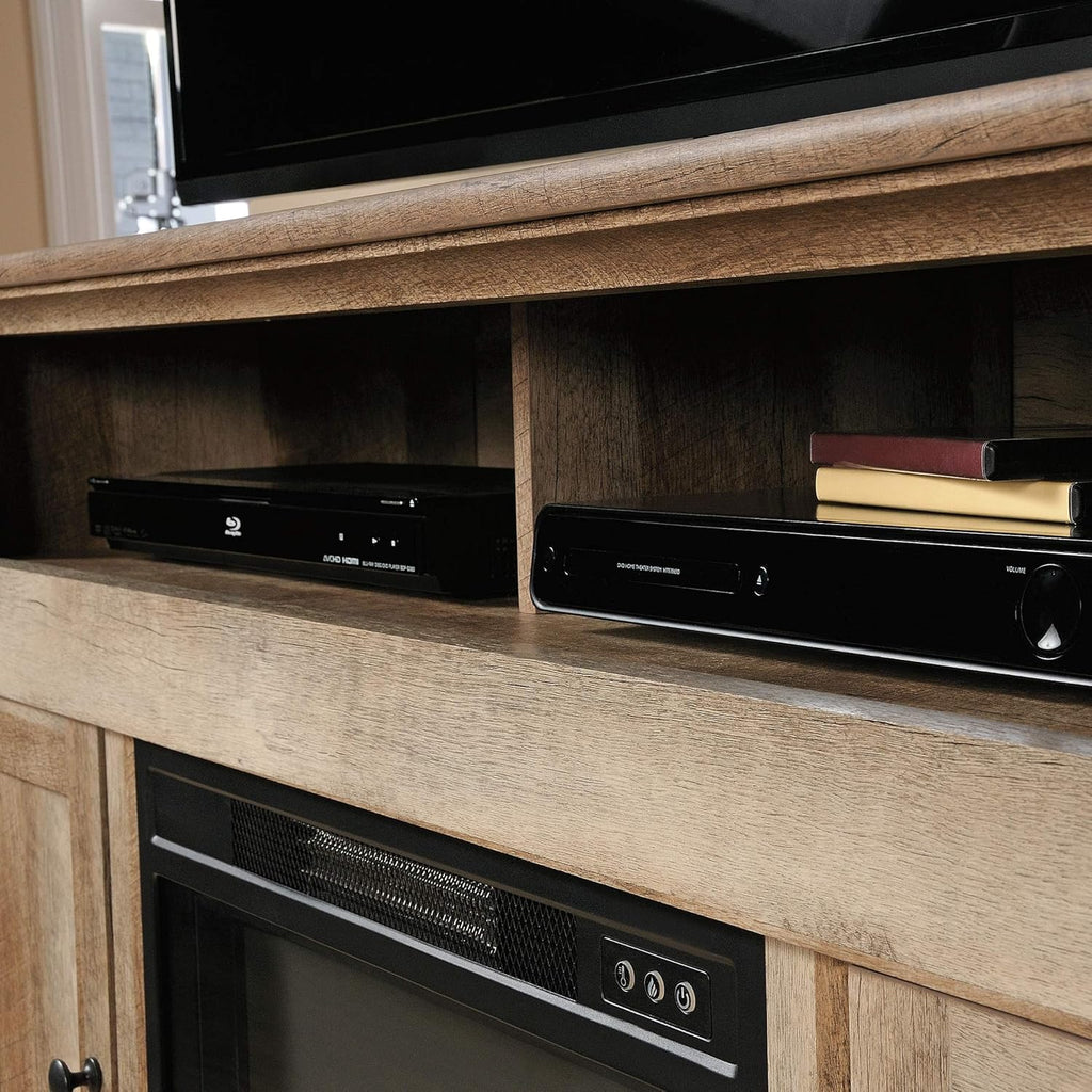Media Fireplace for TVs up to 60 inch, Lintel Oak finish k7