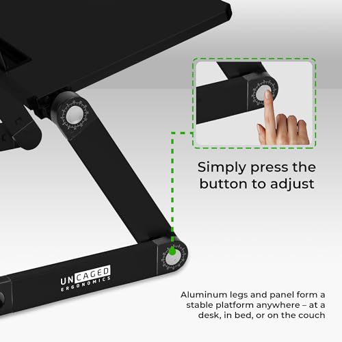 Adjustable Laptop Stand for Desk Portable Ergonomic Riser a7
