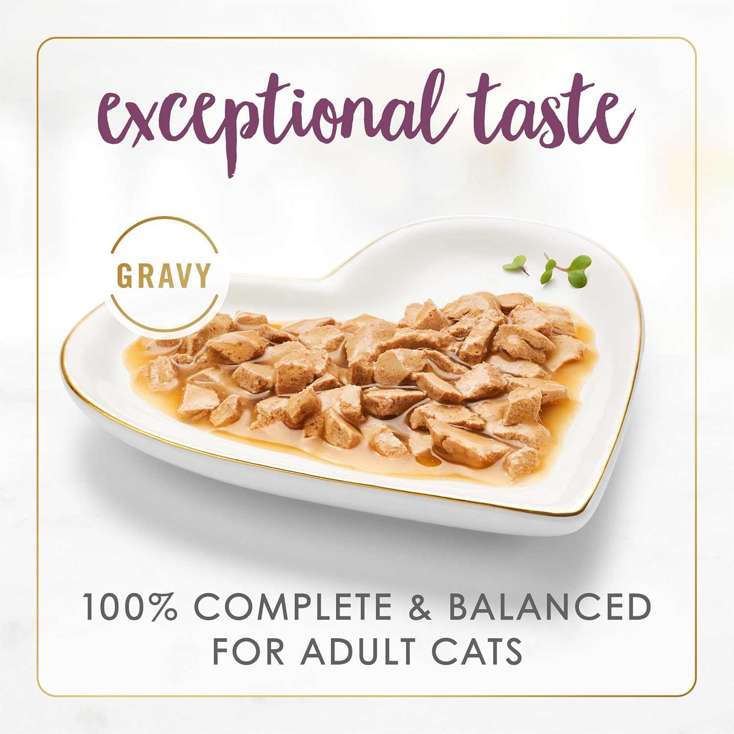 Chicken Feast in Gravy Wet Cat Food 24 Pack k7x
