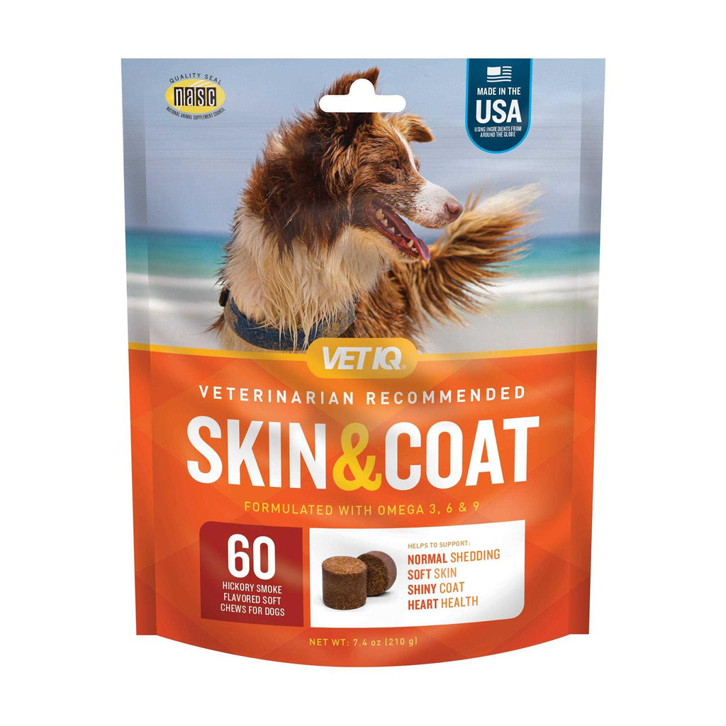 VetIQ Skin &amp; Coat Soft Chews - Pet Supplies online store
